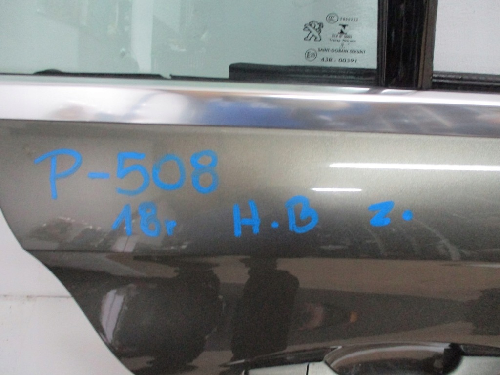 фото №10, Дверь левая правое задние peugeot 508 ii hb 18r