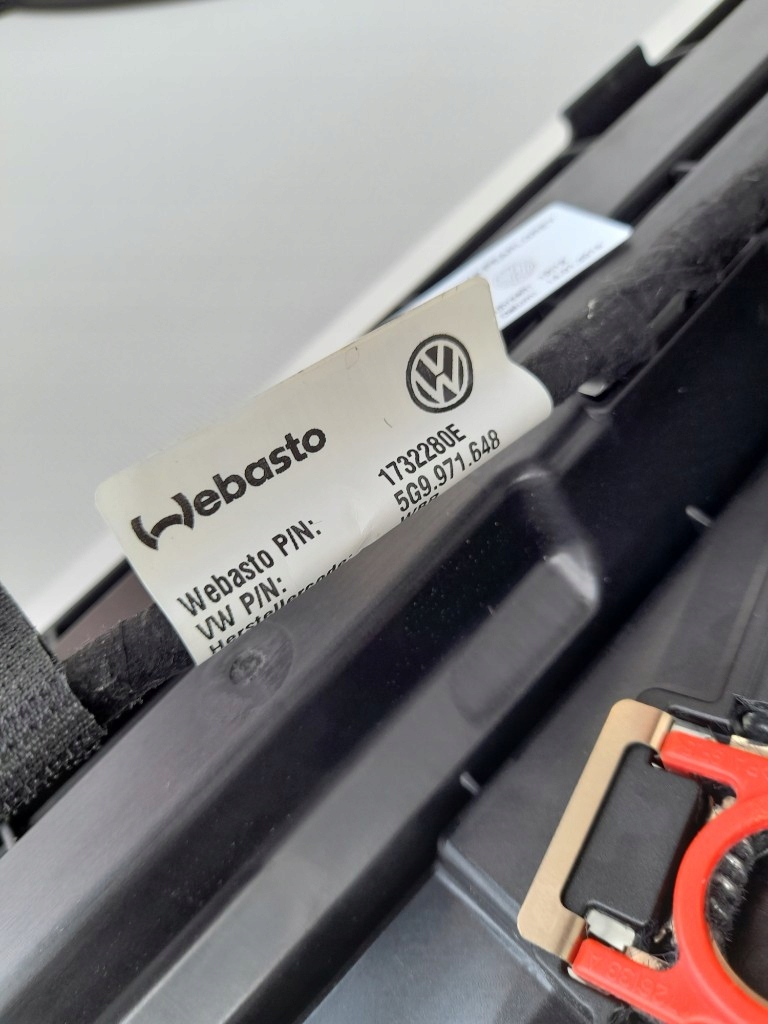 фото №11, Vw golf vii sportsvan 2014r 510877041b стеклянный крыша панорамный панорама