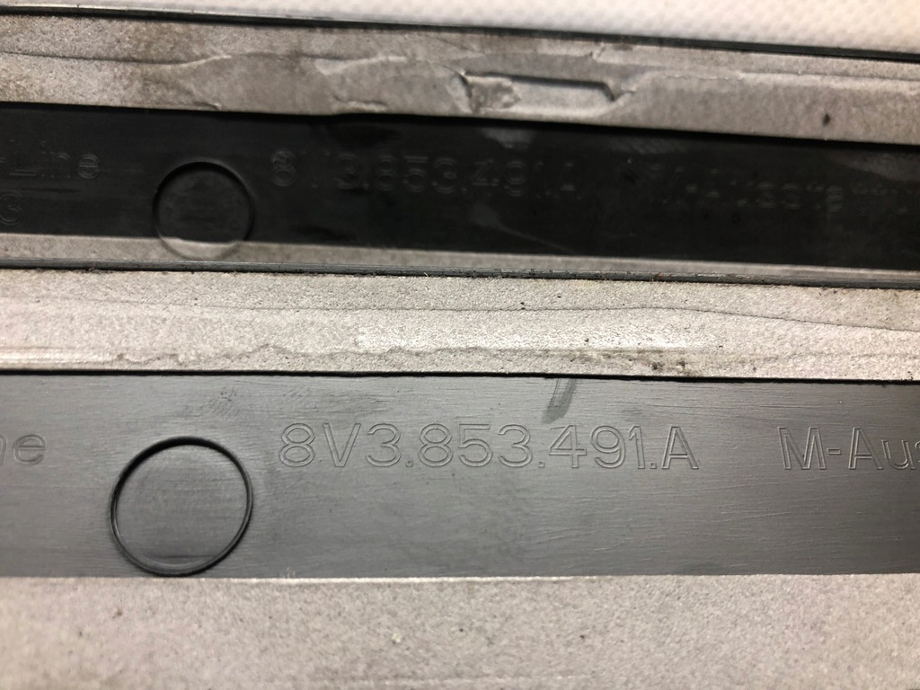 фото №5, Молдинг накладки пороговые передние a3 8v 3-дверь kpl