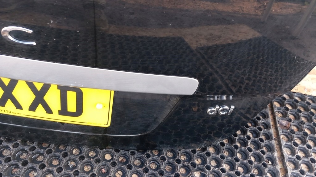 фото №10, Renault grand scenic iii крышка багажника задняя nv676