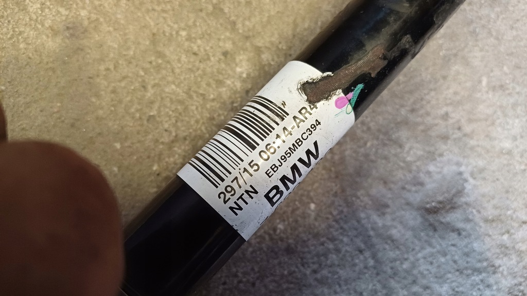 фото №6, Mini cooper f55 f56 1.2 приводной вал правая automa 7639432