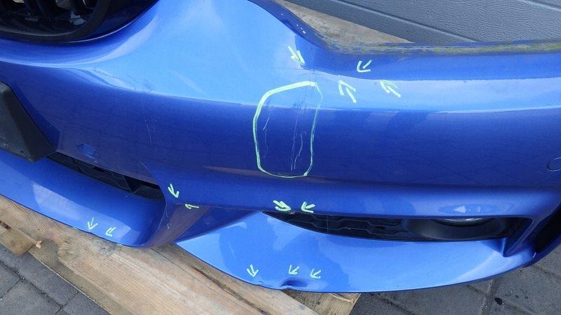 фото №12, Бампер передний перед противотуманные фары b45 bmw 4 f36 gran coupe i