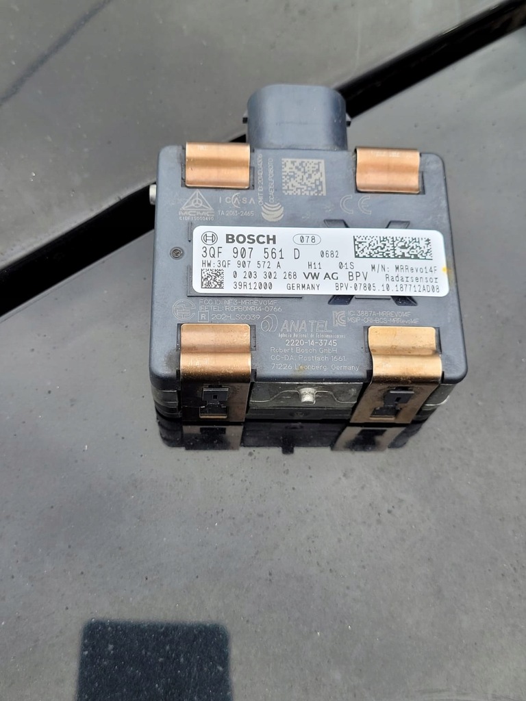 фото №1, Vw радар 3qf907561d