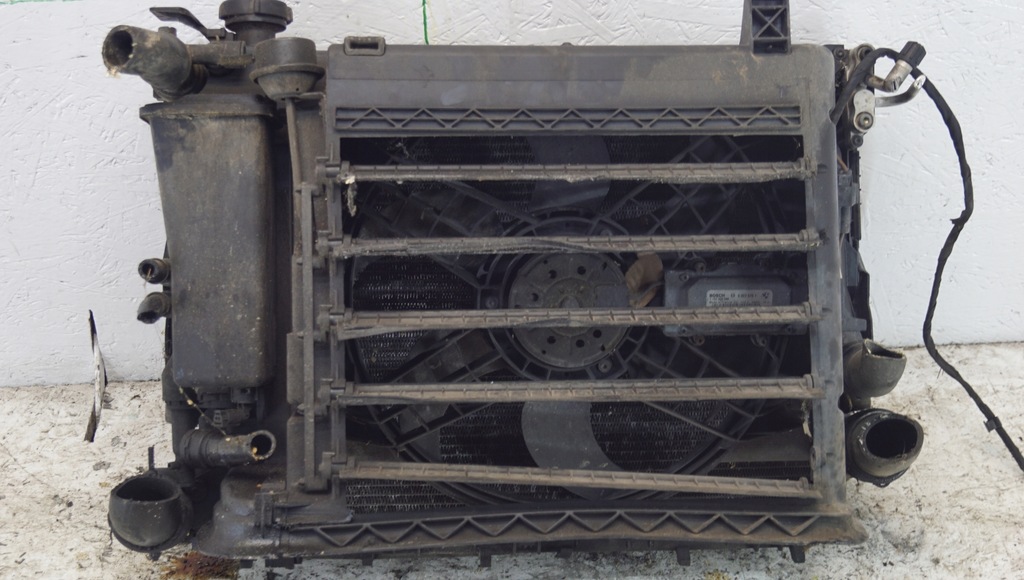 фото №11, Bmw e46 lift комплект радиатор вентилятор 2.0d