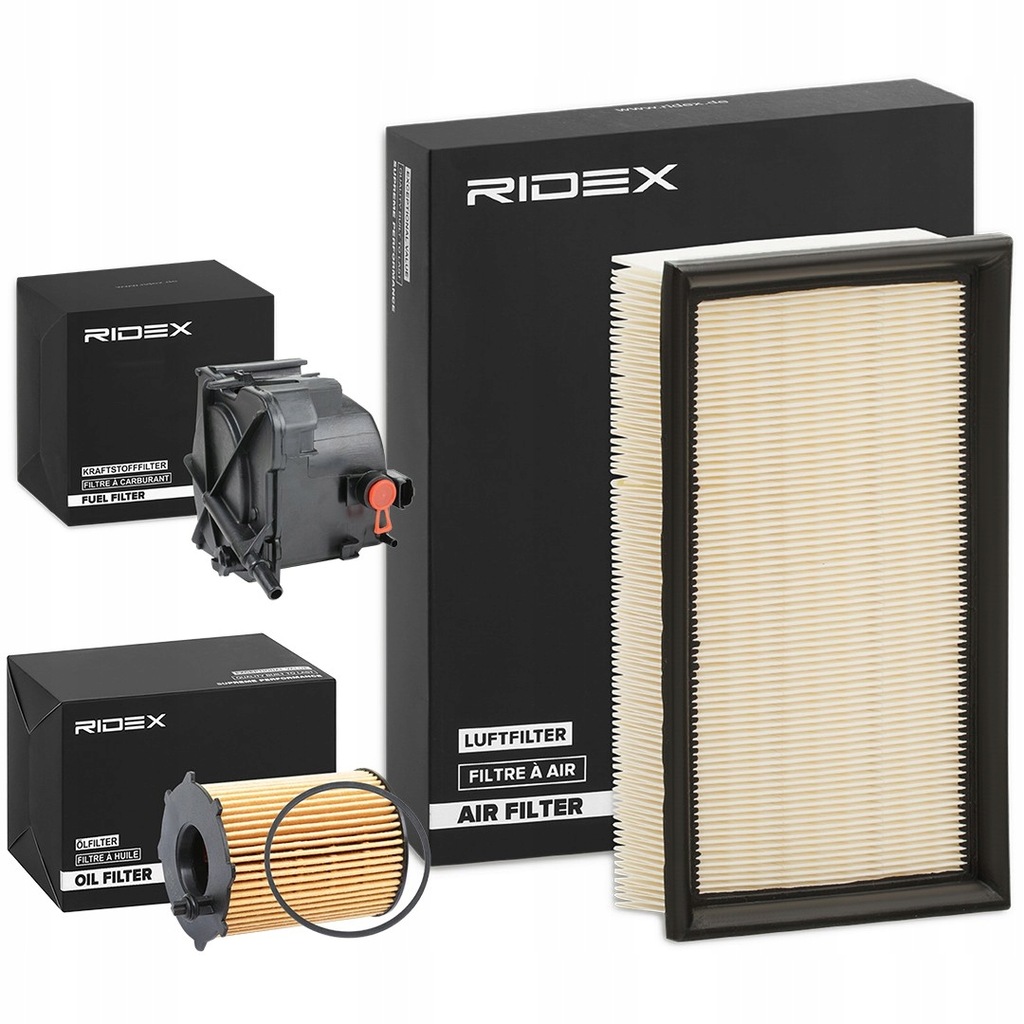 фото №1, Набір фільтрів ridex 4055f7864 do ford focus ii kombi da, ffs, ds