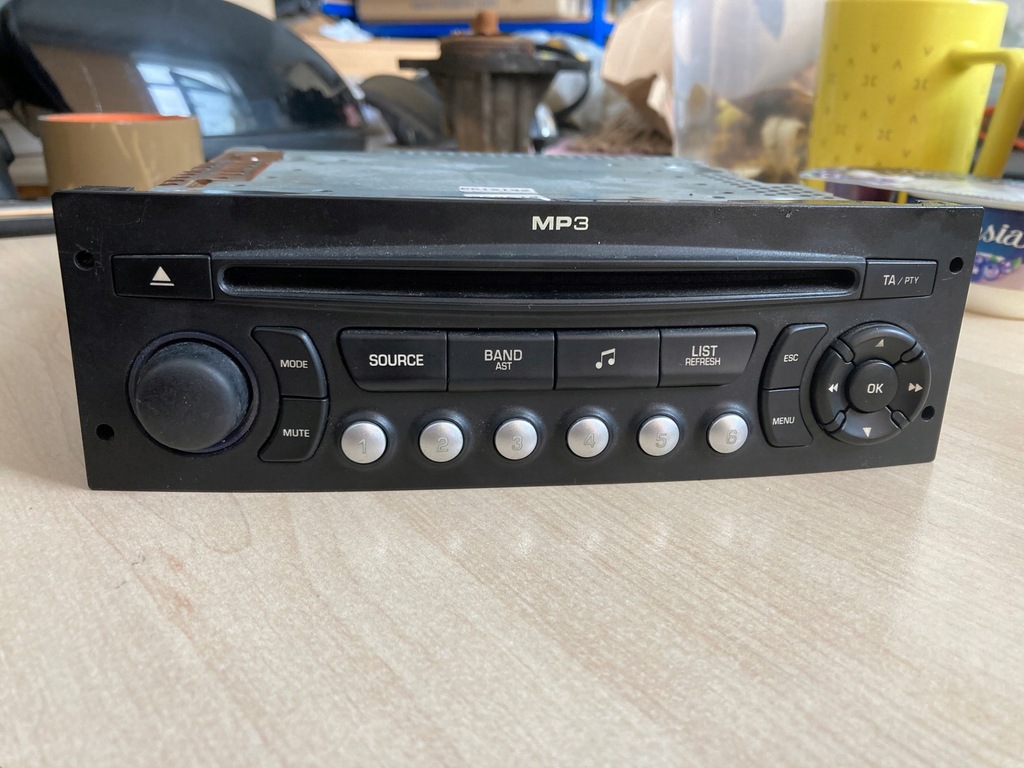 фото №1, Citroen c4 i picasso 06-13 радіо cd 96591777xt00