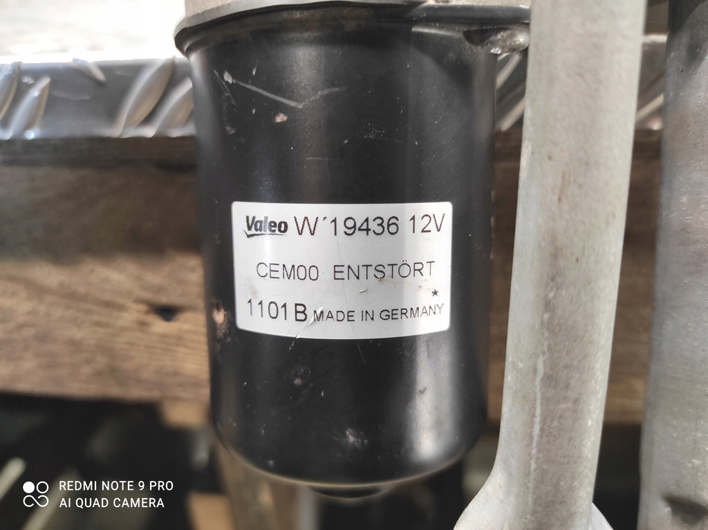 фото №10, Citroen оригинальный номер w19436 моторчик дворник