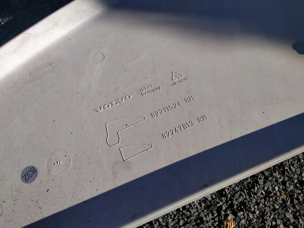 фото №9, Volvo fh4 fh5 fmx fm спойлер спойлер крышный ветровик 82358332