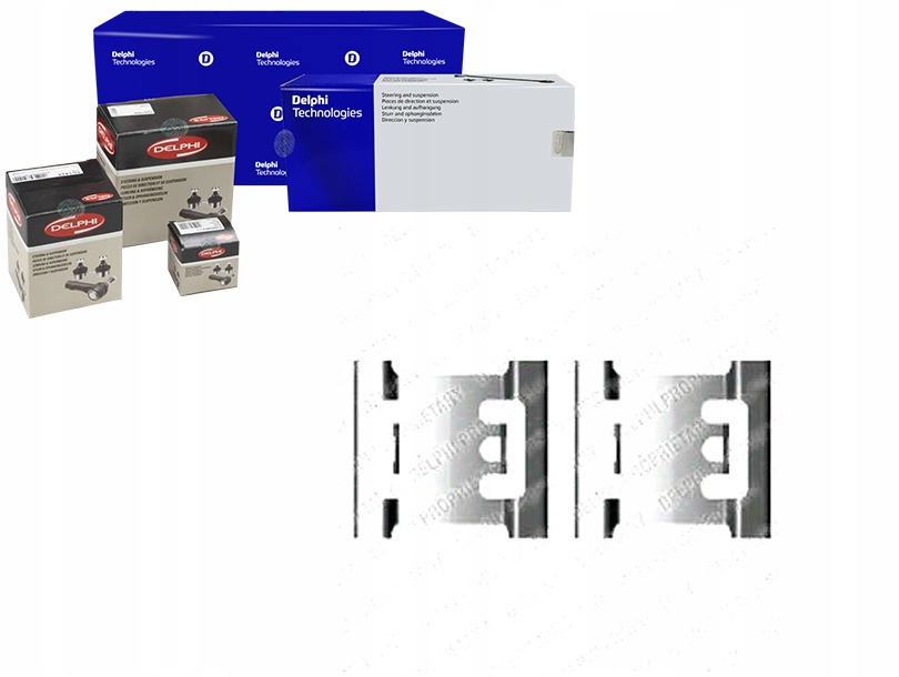 фото №1, Delphi набор монтажный тормозных колодок opel перед movano