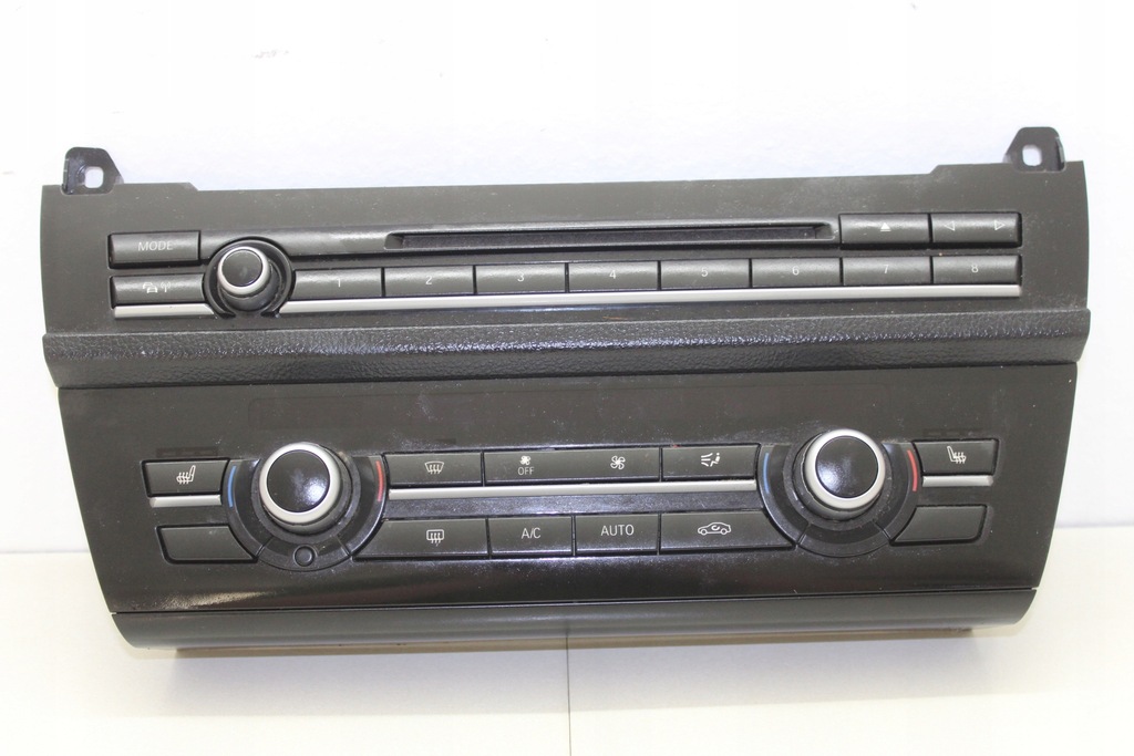 фото №1, Панель радио кондиционера bmw f10 f11 10-13r