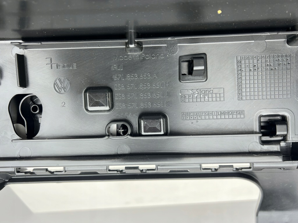 фото №8, Vw tiguan 3 iii 571853653a решётка радиатора бампера решётка радиатора led r-line nowa oem 2024-