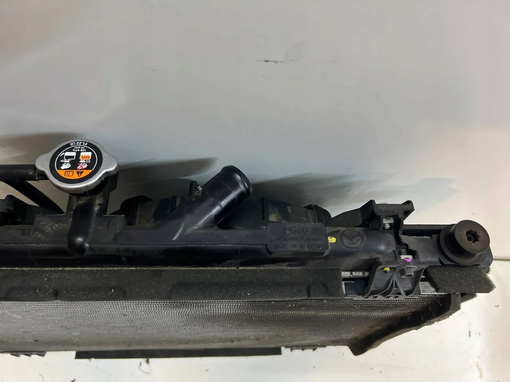 фото №8, Mazda 2 dj 14- 1.5 b skyactiv комплект радіатор wody кондиціонера вентилятор