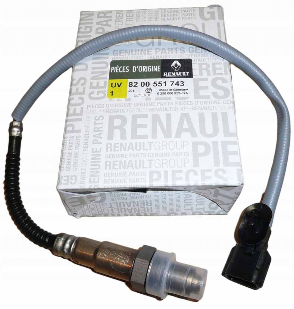 фото №1, Датчик лямбда-зонд clio iii dokker 8200551743 оригінал