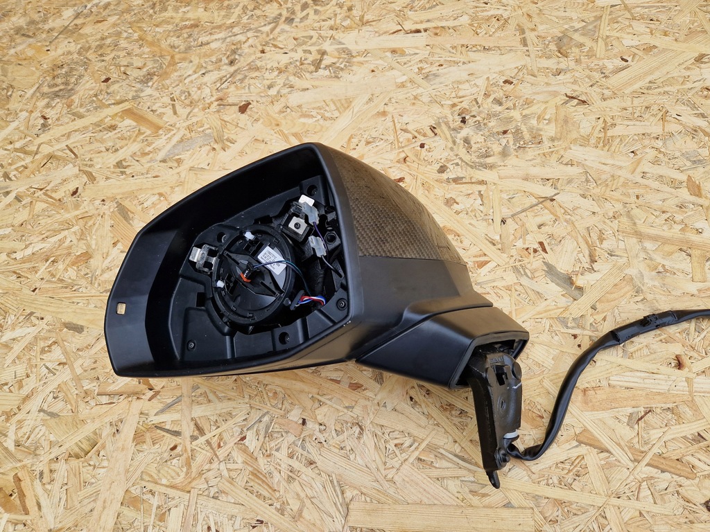 фото №8, Дзеркало ліва audi q7 4m 10 pin карбон