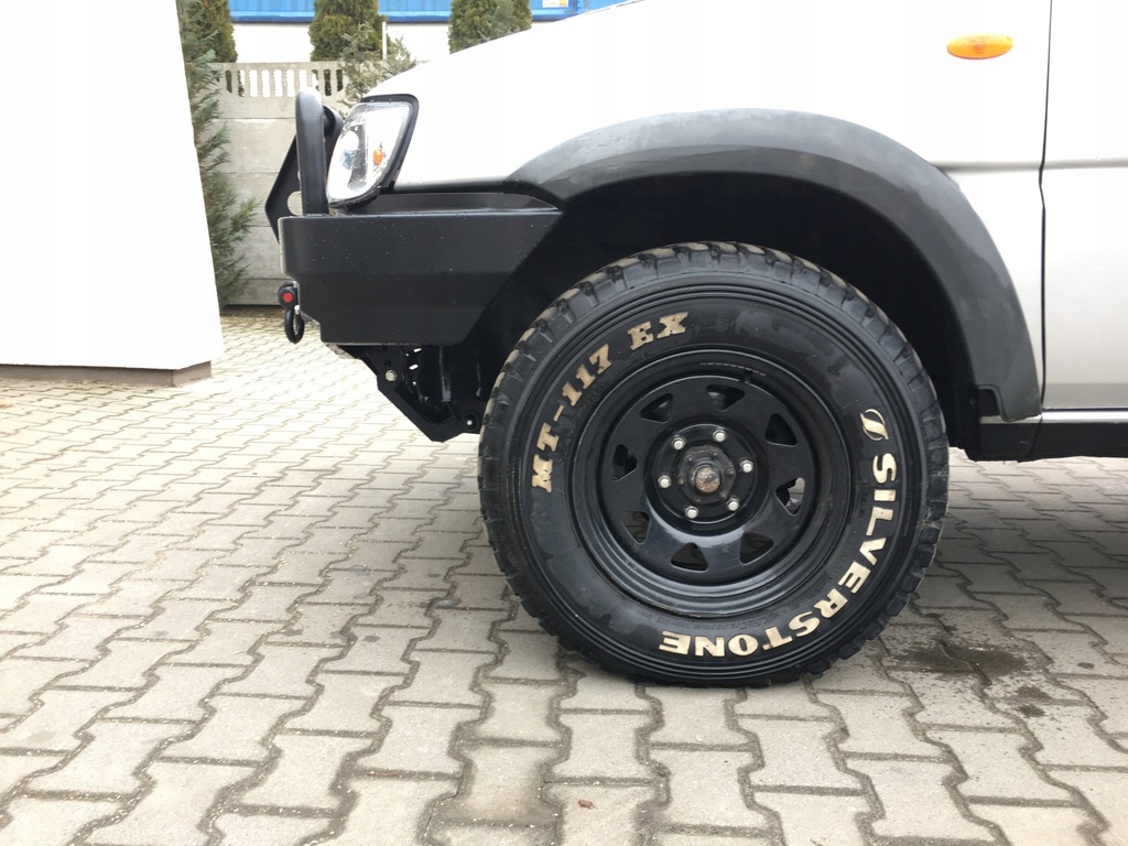 фото №8, Nissan terrano 2 бампер перед передній сталевий 4x4