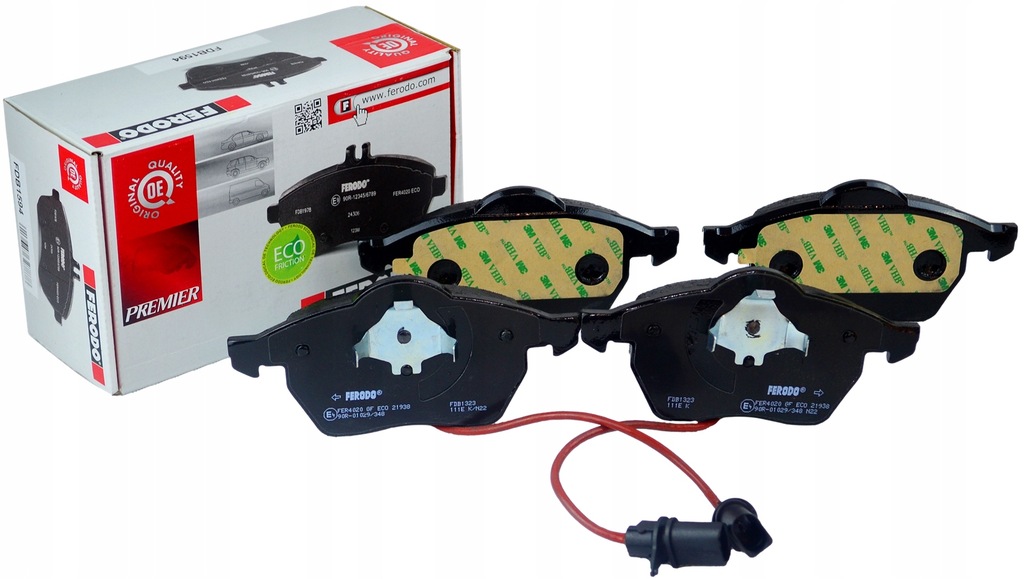 фото №15, Тормозная колодка тормозной kpl. ferodo fdb1323