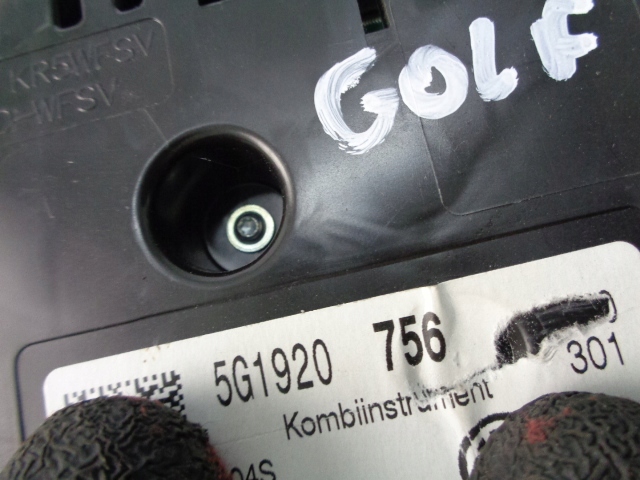 Панель приборів vw golf vii gti Зі Шроту