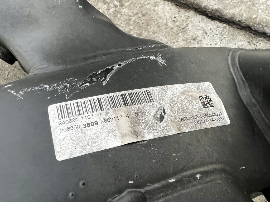 фото №7, Підрамник підвіска балка підрамник підрамник задня mercedes c-klasa w206 2wd rwd