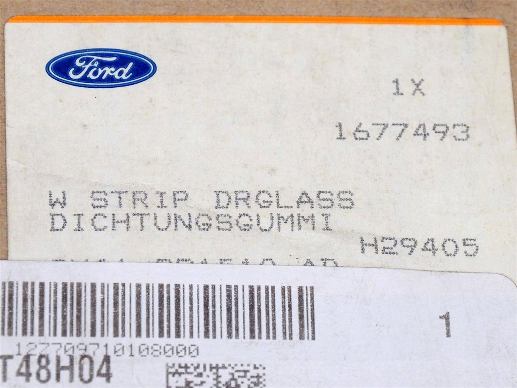фото №4, Прокладка рамки правих двері перед kuga 2008