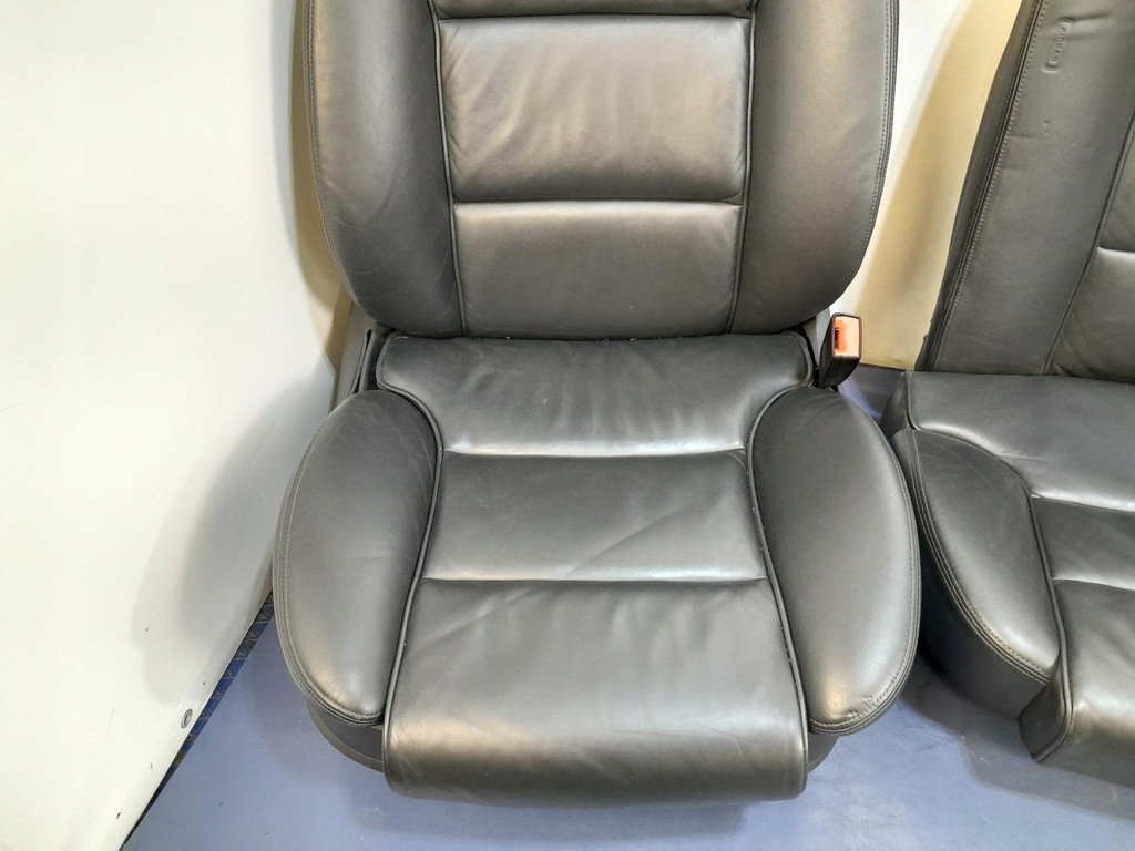 фото №6, Audi a8 d3 lift long сиденья заднее сиденье салон кожа