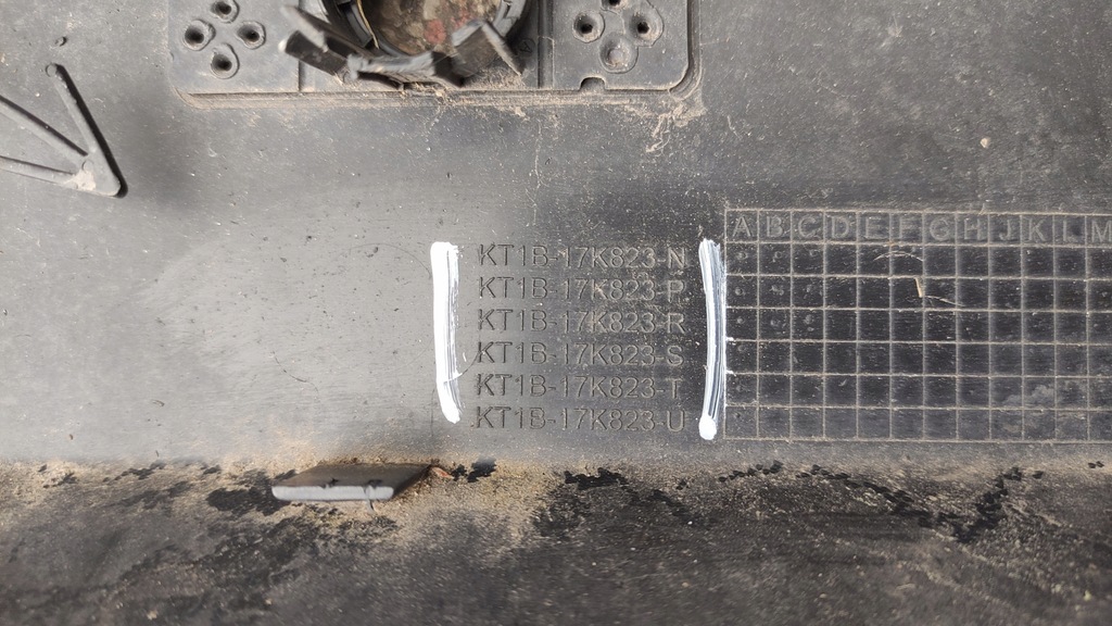 фото №12, Ford transit connect бампер задня задній kt1b-17k823