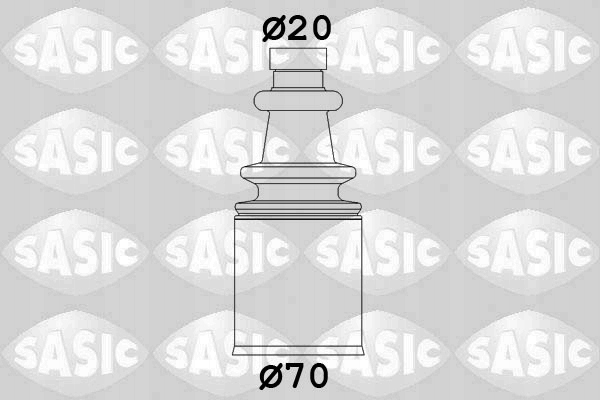 фото №2, Sasic защита шарнир. wew.peugeot 106 91-