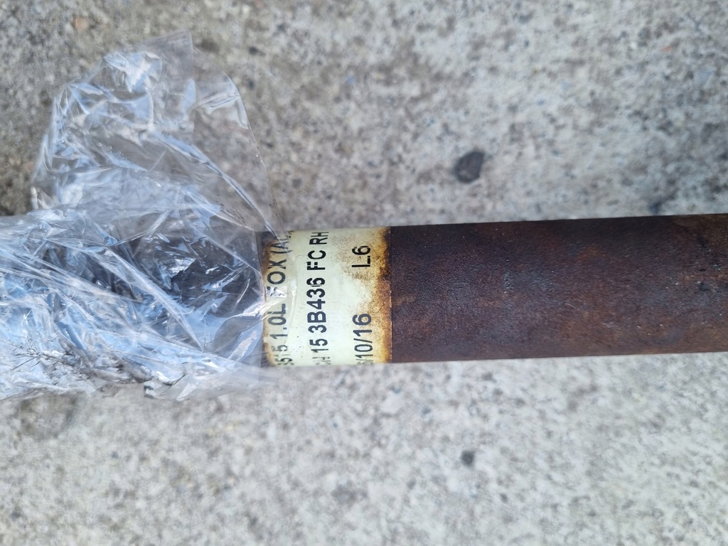 фото №4, Ford ecosport 1.0 привідний вал права cn153b436fc