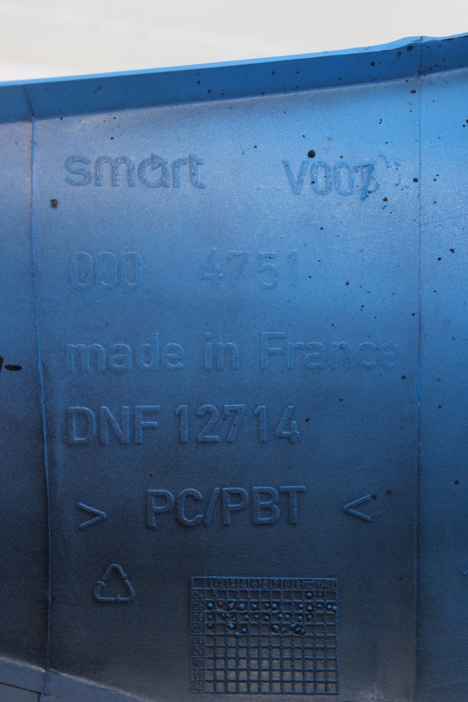фото №15, Smart 450 fortwo przed liftem крыло правый задняя задний coupe 0004751