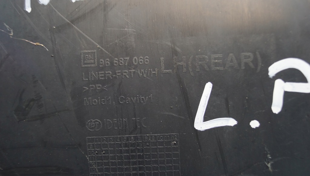 фото №12, Підкрилок лівий перед chevrolet spark m300 96687065