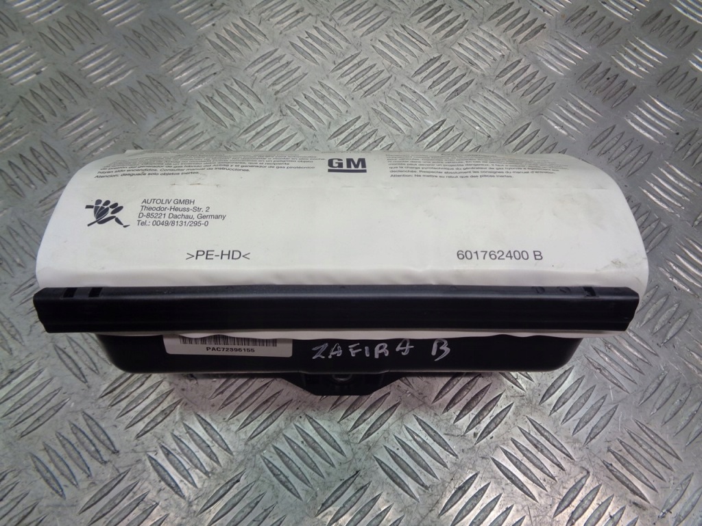 фото №1, Подушка подушка безопасности пассажира opel zafira b 13111177