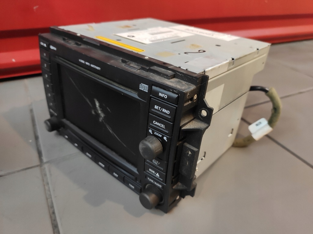 фото №4, Jeep grand cherokee wk wh радио навигация радиопроигрыватель 05064191ag uszk