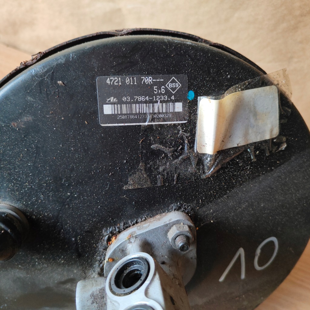 фото №2, Підсилювач гальм насос гальмівна renault clio iii 1.5 dci