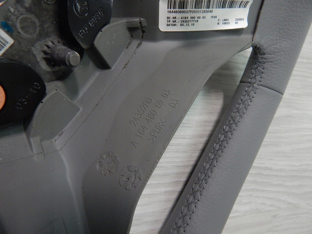 фото №9, Mercedes ml w164 lift r-klasa w251 lift повітропровід nowa шкіра sport пелюстки перемикання