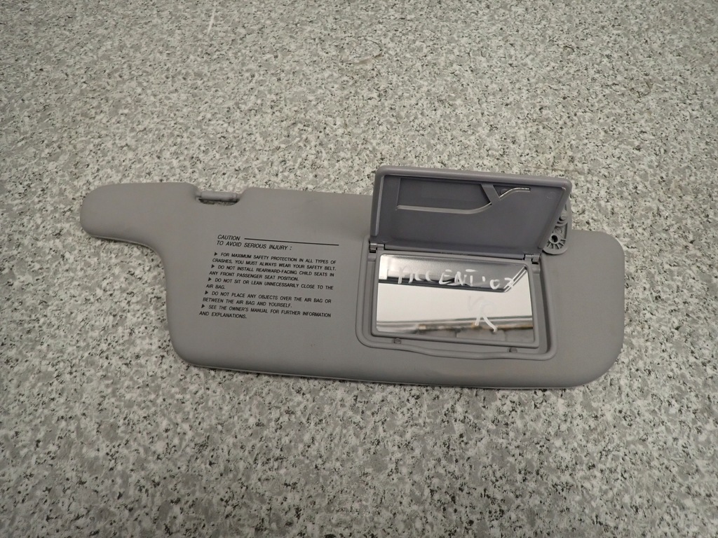 фото №1, Hyundai accent 02-05 козырёк солнцезащитный правый