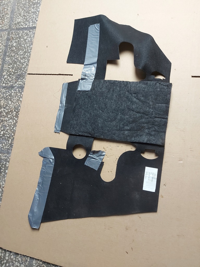 фото №7, Мат шумоизоляция пена консоли туннель шумоизоляция audi a6 c7 4g оригинальный номер