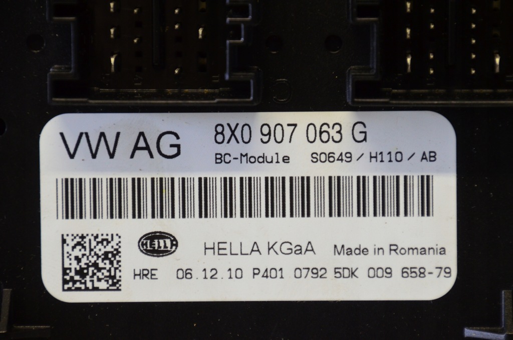 фото №4, Audi модуль блок управления бортовой сетью 8x0907063g