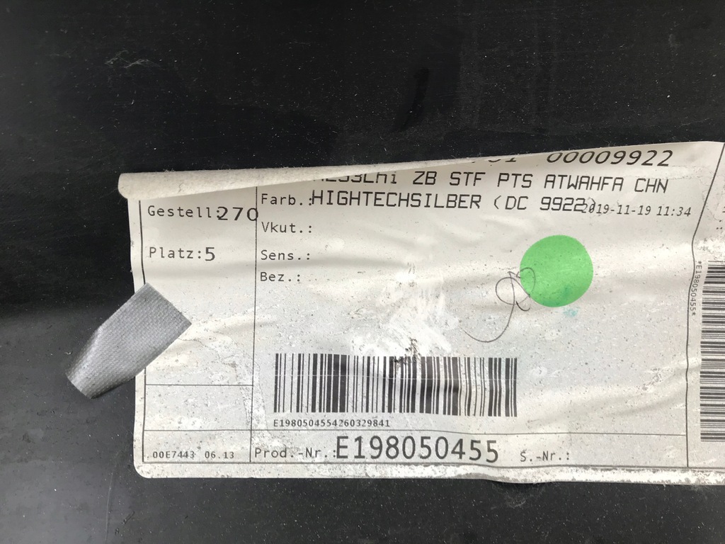 фото №13, Mercedes eqc n293 w293 293 amg бампер задня задній pts