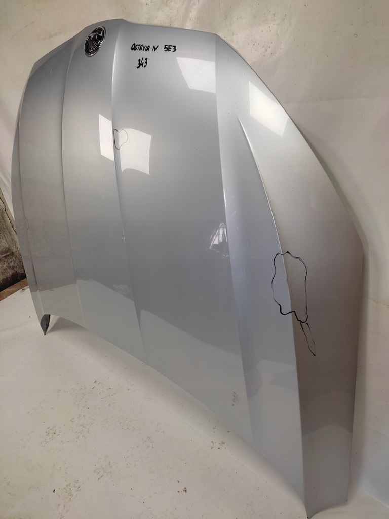 фото №5, Skoda octavia iv 5e3 капот крышка двигателя 2020-