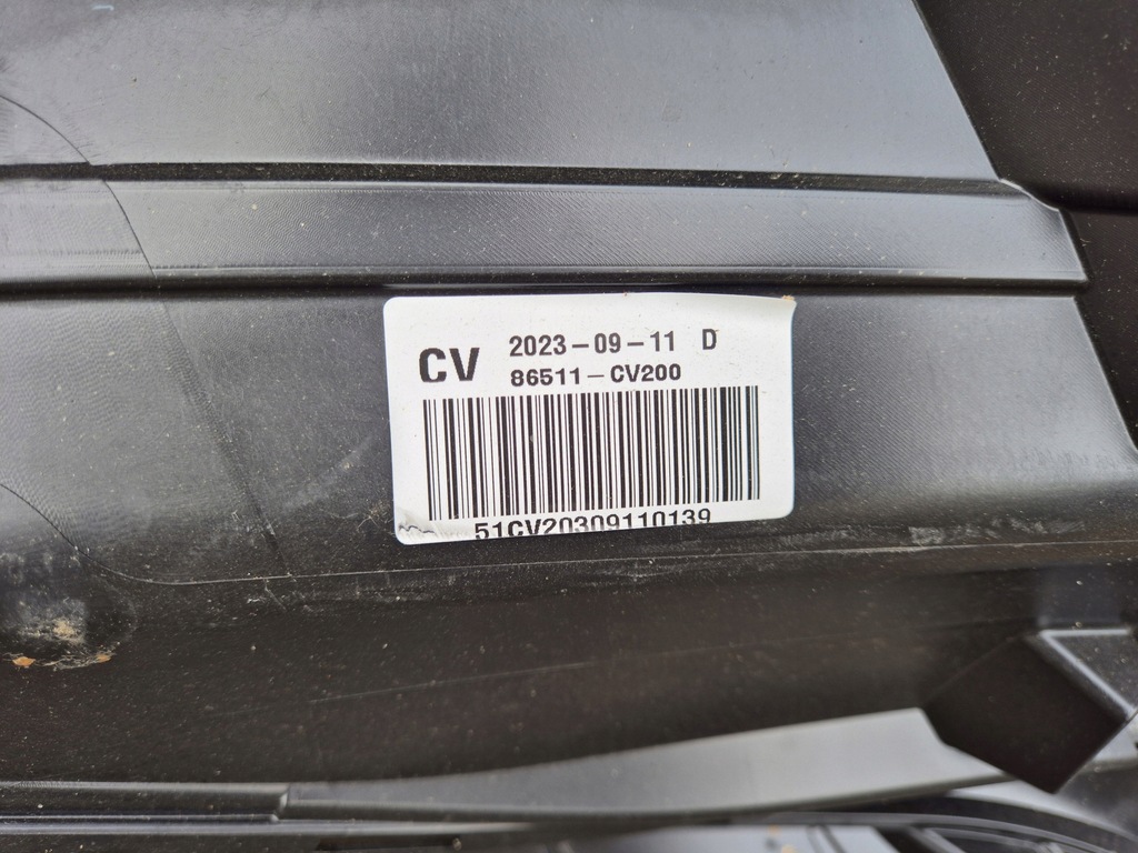 фото №12, Kia ev6 gt line 21- бампер передній решітка новий оригінал