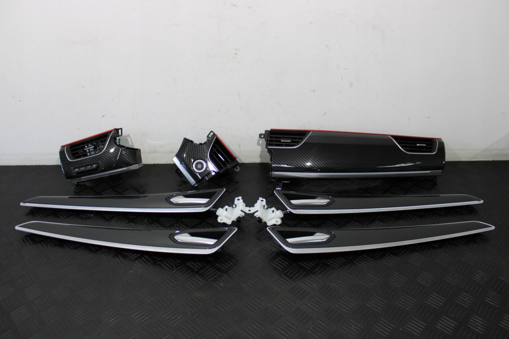 фото №1, Накладки декоративні декори салону карбон renault arkana