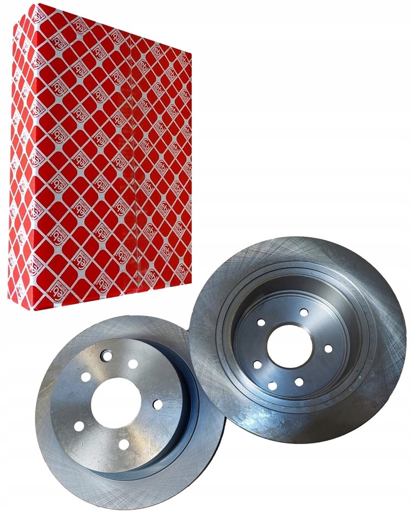 фото №1, 2 x febi диск гальмівна 105729