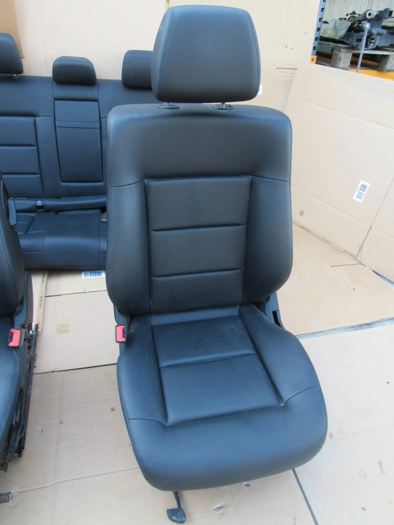 Mercedes e w212 212 сидіння заднє сидіння обшивки салон комплект шкіра Ціна