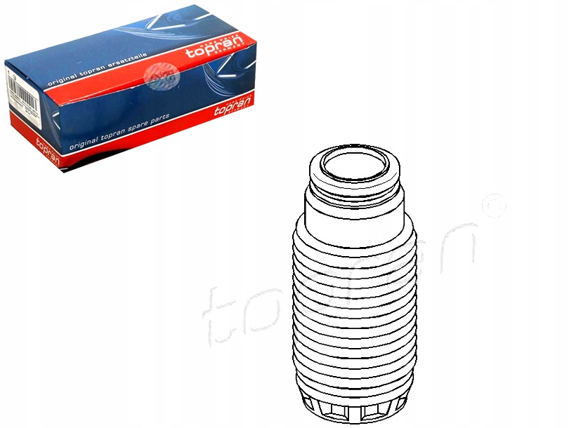 фото №1, Захист амортизатора - пневмоподушка повітряний [topran]