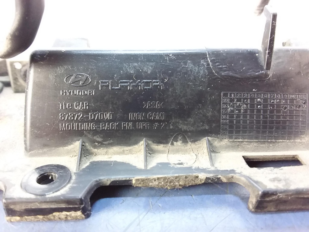 фото №3, Hyundai tucson ii накладка микровыключатель крышки задняя