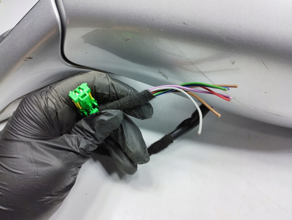 Citroen c8 дзеркало ліва 7 + 2 pin Недорого