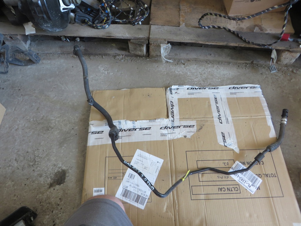 фото №1, Ford galaxy mk3 шланг підсилювача bg91-3a656-ab x