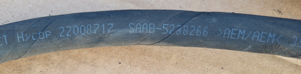 Купити Шланг труба патрубок оливи системи підсилювача бачок saab 95 9-5 оригінальний номер європа