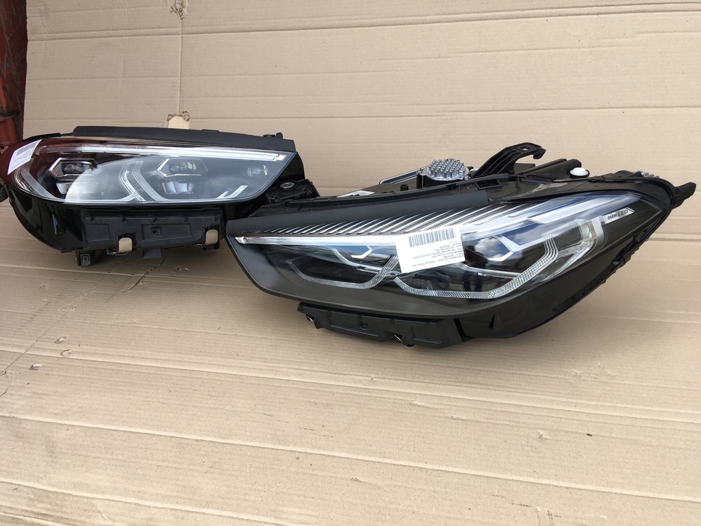 фото №10, Bmw 8 g14 g15 g16 nowa лампа led бампер крила капот двигун m8 f91 f92 93