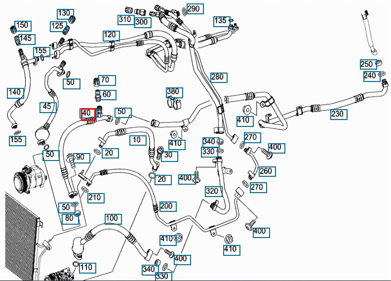 Купити Mercedes benz sprinter 906 шланг впускний  a9068306515