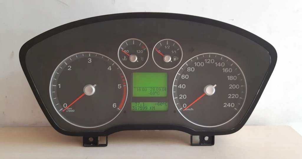 фото №7, Счетчик приборы ford focus 2 2004-2011 4m5t-10849ll пробег : 317599km